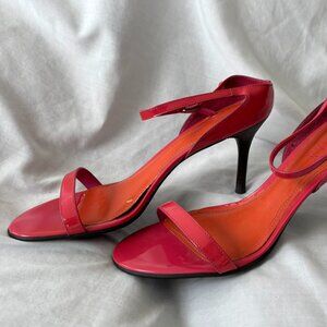 Ralph Lauren Patent Leather Strappy Heels_Size 7.5B